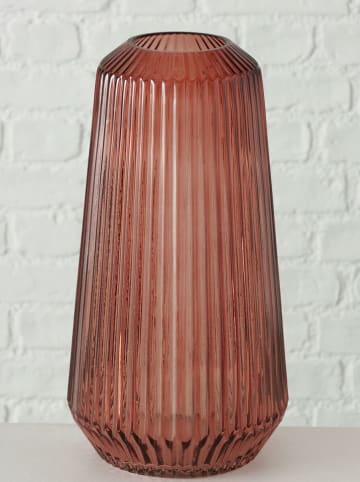 3er-Set: Vasen "Dalina" in Rosa/ Lila - (H)30 cm