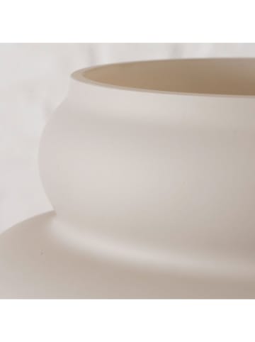 Wazon "Herima" w kolorze kremowym - wys. 23 cm