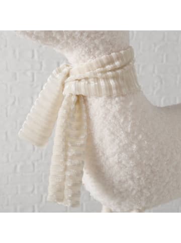 Dekofigur "Sylla" in Weiß/ Creme - (H)55 cm