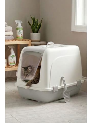 Kattenbak grijs - (B)46 x (H)52 x (D)66 cm