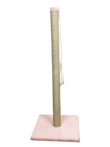 Drapak "Aero" w kolorze jasnoróżowym dla kota - 37,5 x 102 x 37,5 cm