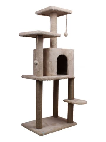 Kattenhuis "Calista" beige - (B)50 x (H)125 x (D)35 cm