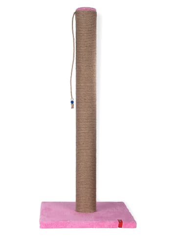 Krabpaal "Catnipli 90" roze - (B)40 x (H)90 x (D)40 cm