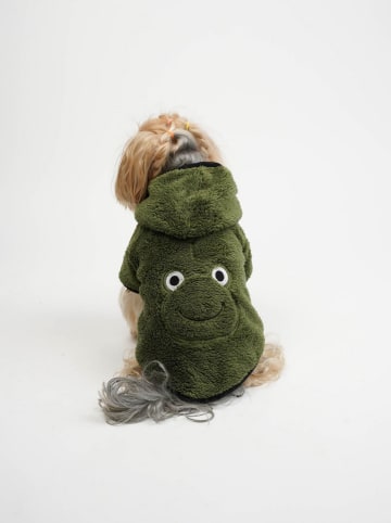 Hundehoodie in Khaki