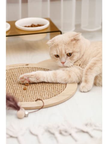 Kattenkrabmat "Kedi" beige - (B)36 x (D)32 cm