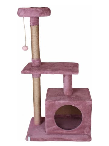 Domek "Liora" w kolorze różowym dla kota - 50 x 106 x 35 cm
