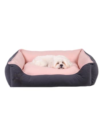 Tierbett ''Lucy'' in Grau/ Rosa