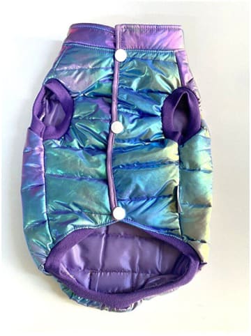 Hondenhoodie blauw/paars