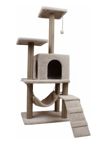Drapak "Midas" w kolorze beżowym dla kota - 50 x 125 x 35 cm