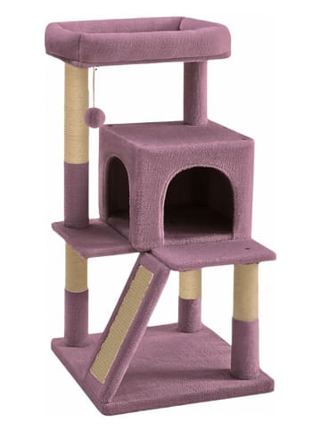 Domek "Peti" w kolorze różowym dla kota - 50 x 98 x 50 cm