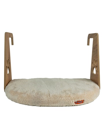 Kattenbed beige - (L)35 x (B)52 cm