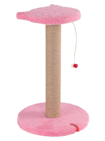 Drapak "Stepli" w kolorze różowym dla kota - 29 x 50 x 29 cm