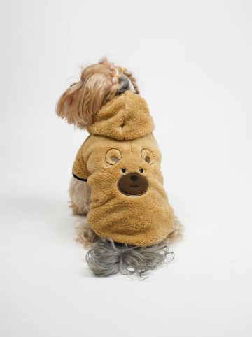 Hundehoodie in Hellbraun