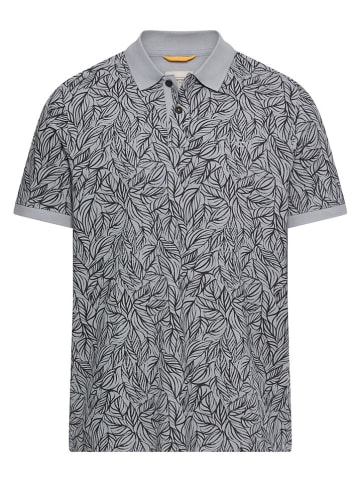 Poloshirt in Graublau