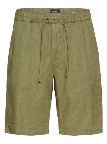 Chinoshort - relaxed fit - kaki