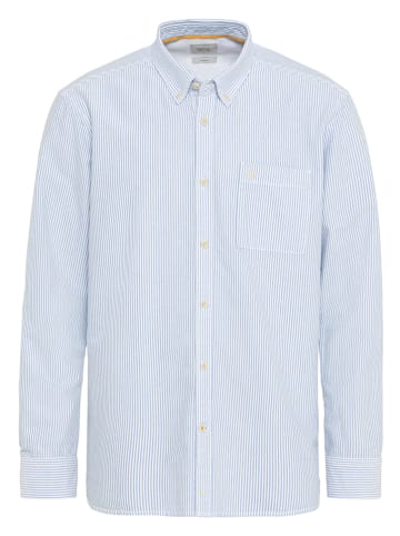 Hemd - Regular Fit - in Hellblau/ Weiß