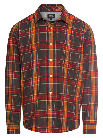 Hemd - Regular fit - in Orange/ Rot/ Braun
