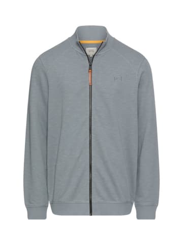Sweatjacke in Hellblau