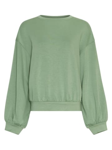 Bluza "Brionna" w kolorze zielonym