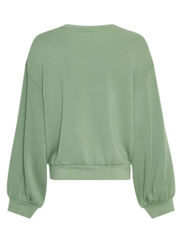 Sweatshirt "Brionna" in Grün