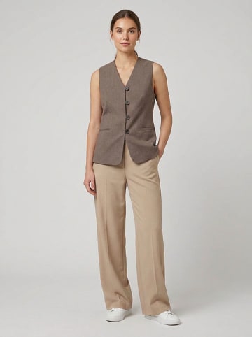 Weste "Rosina" in Taupe