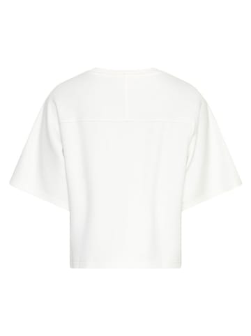 Sweatshirt in Weiß