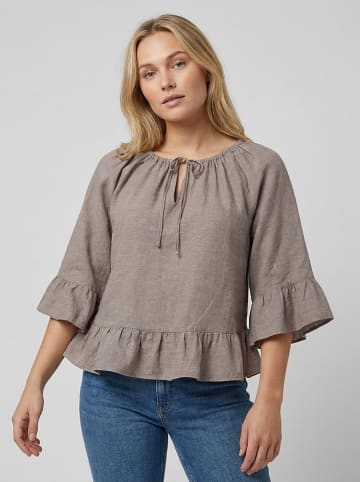Bluse "Viana" in Taupe