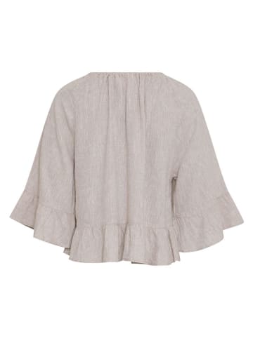 Blouse "Viana" zandkleurig