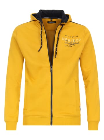 Sweatjacke in Gelb