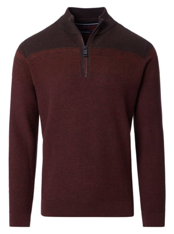 Sweter w kolorze bordowym