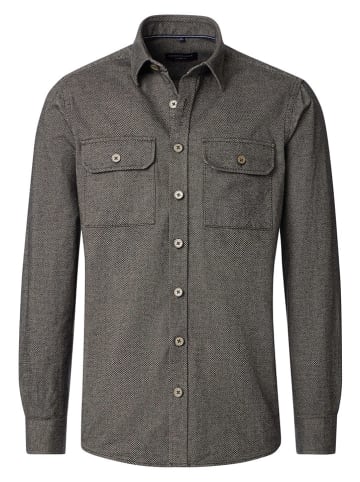 Hemdjacke in Braun