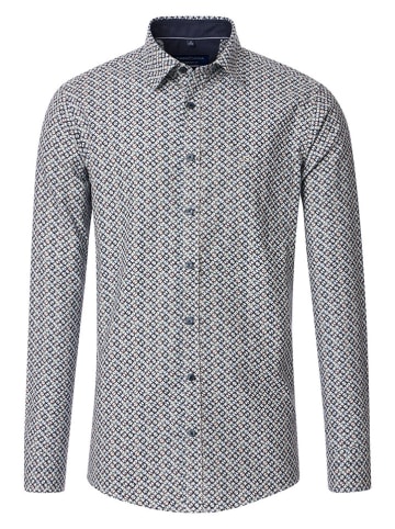 Blouse - comfort fit - meerkleurig/blauw