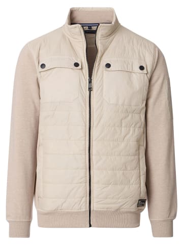 Hybridjacke in Beige