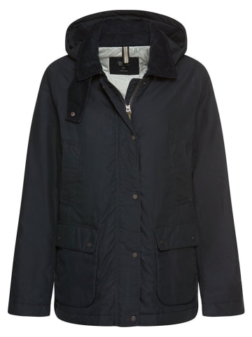Parka w kolorze granatowym