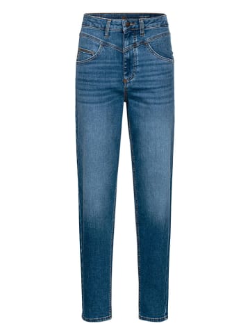 Jeans - Mom fit - in Blau