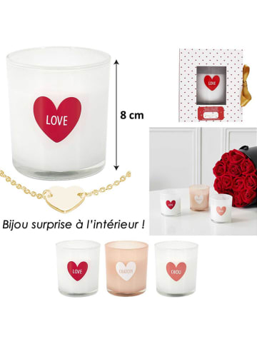 Geschenkbox: geurkaars en armband (verrassingsproduct)