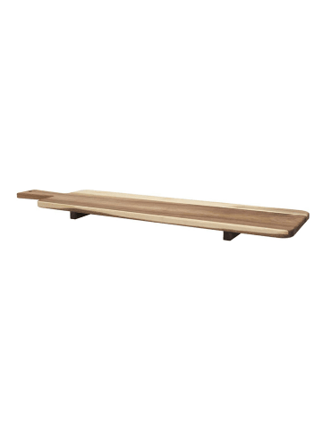 Deska w kolorze brązowym do krojenia - 60 x 19 cm