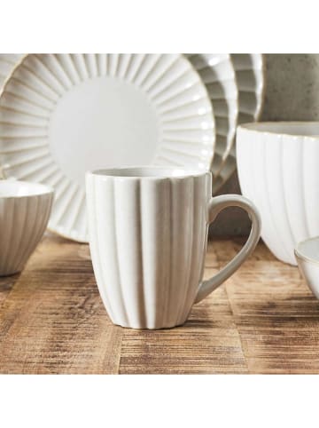 2er-Set: Tassen in Weiß/ Beige - 300 ml