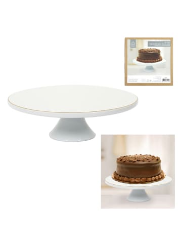 Taartplateau wit - Ø 30 cm