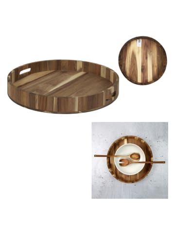 Dienblad naturel - Ø 40 cm