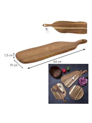 Snijplank naturel - (L)64 x (B)19 cm
