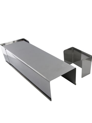 Roestvrijstalen bakframe - (B)30,5 x (H)7,3 x (D)10 cm