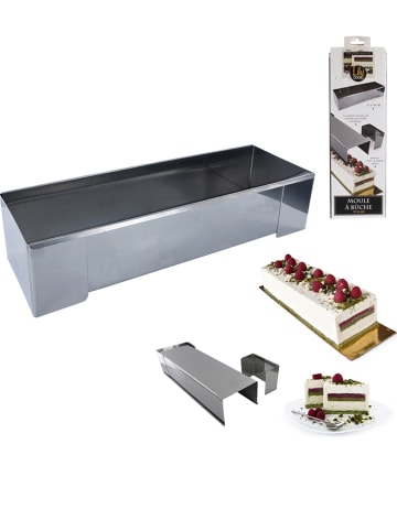 Roestvrijstalen bakframe - (B)30,5 x (H)7,3 x (D)10 cm