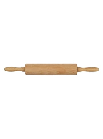 Wałek w kolorze jasnobrązowym do ciasta - dł. 39 cm