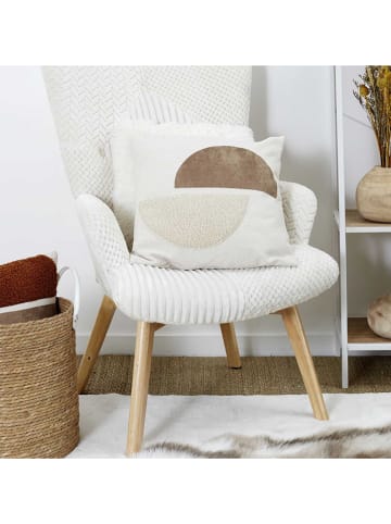 Kissen in Beige/ Creme - (L)40 x (B)40 cm