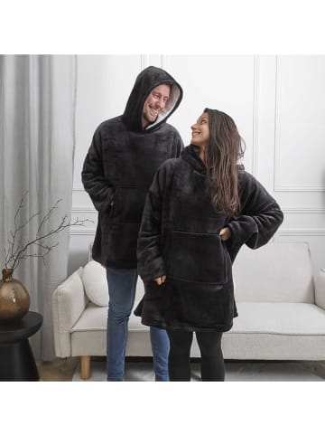 Knuffelhoodie zwart