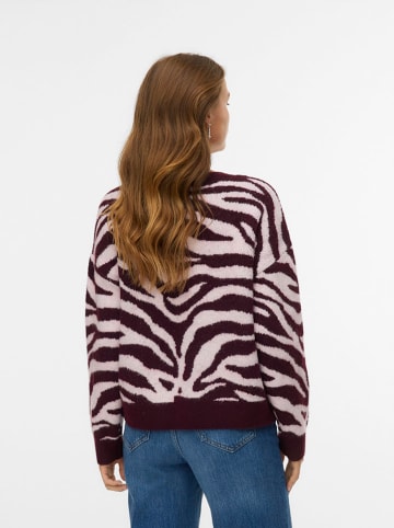 Sweter w kolorze bordowym