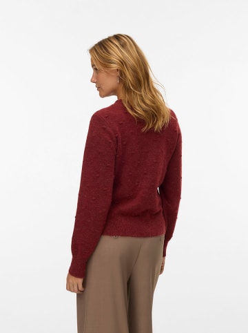 Sweter w kolorze bordowym