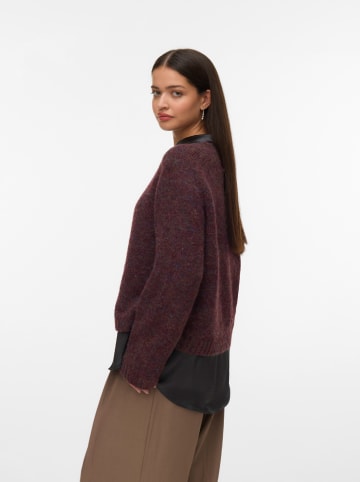 Pullover in Aubergine