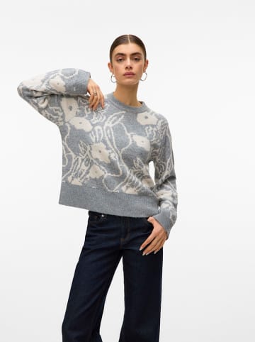 Sweter w kolorze szarym